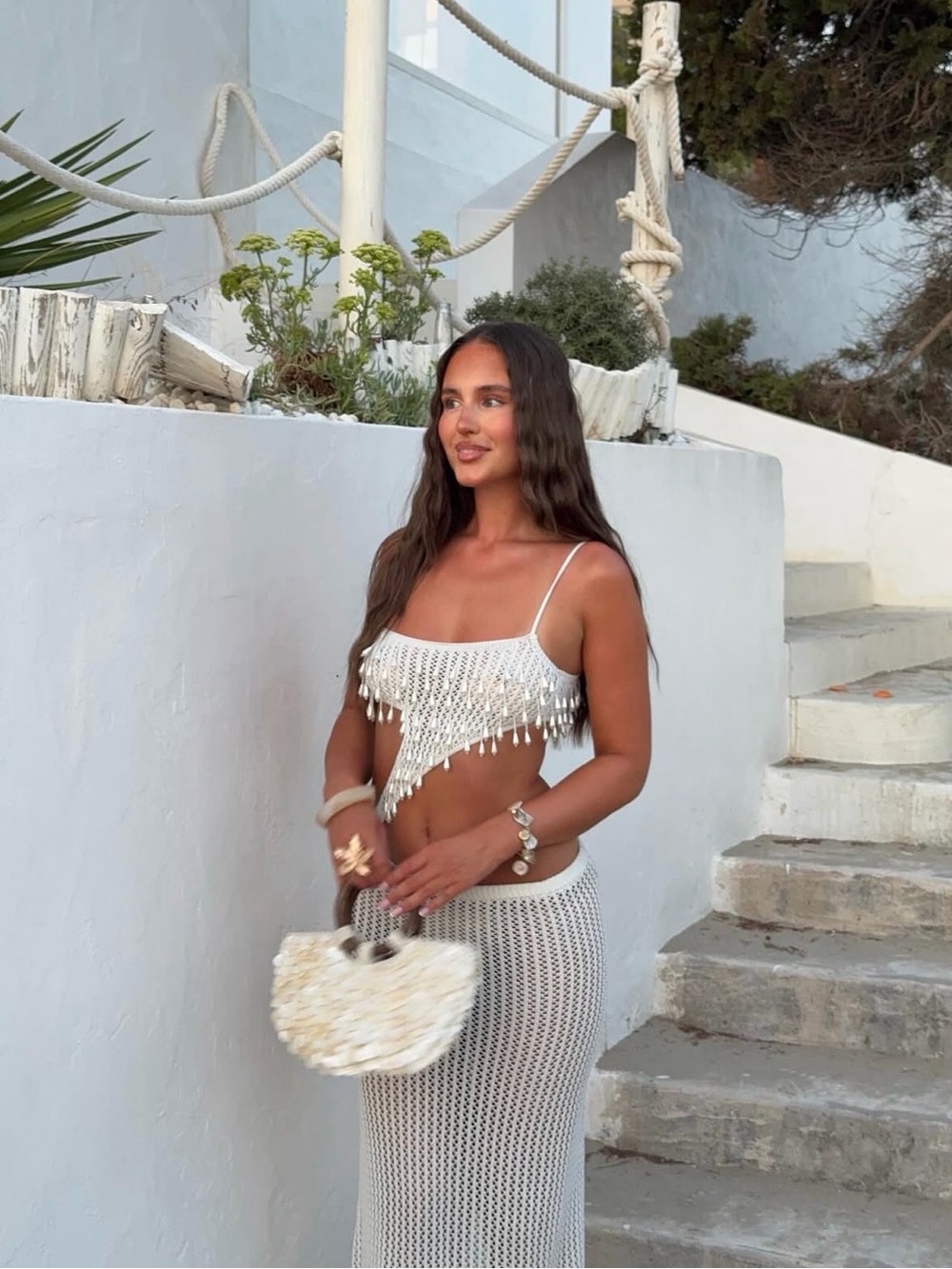 Peppermayo Shellbound Crochet Maxi Dress - Picture 6 of 11